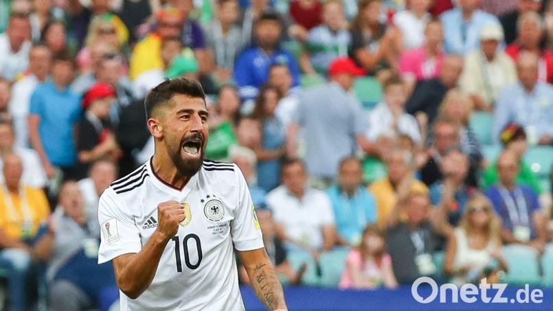 Kerem Demirbay hat sich zu seiner Zeit bei der deutschen Nationalmannschaft geäußert. (Archivbild) Bild: Christian Charisius/dpa