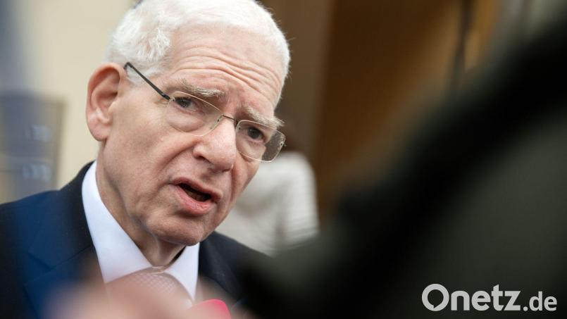 Josef Schuster strebt eine weitere Amtszeit als Zentralratspräsident an. (Archivbild) Bild: Pia Bayer/dpa