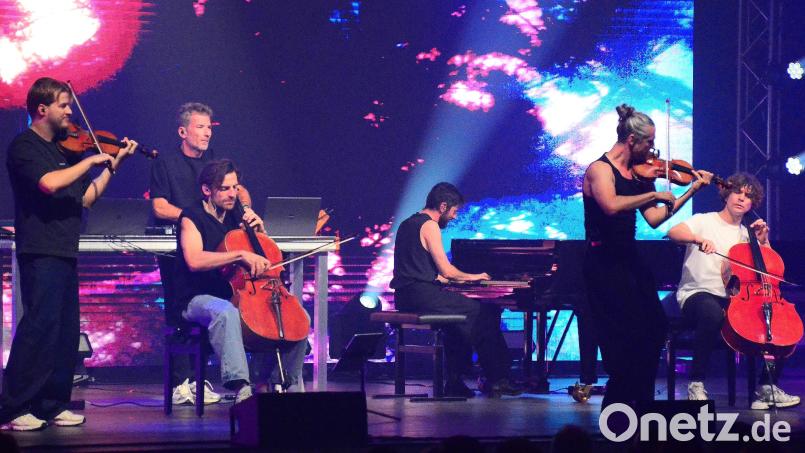 Das "Symphoniacs"-Sextett verzauberte das Weidener Publikum. Bild: Helmut Kunz