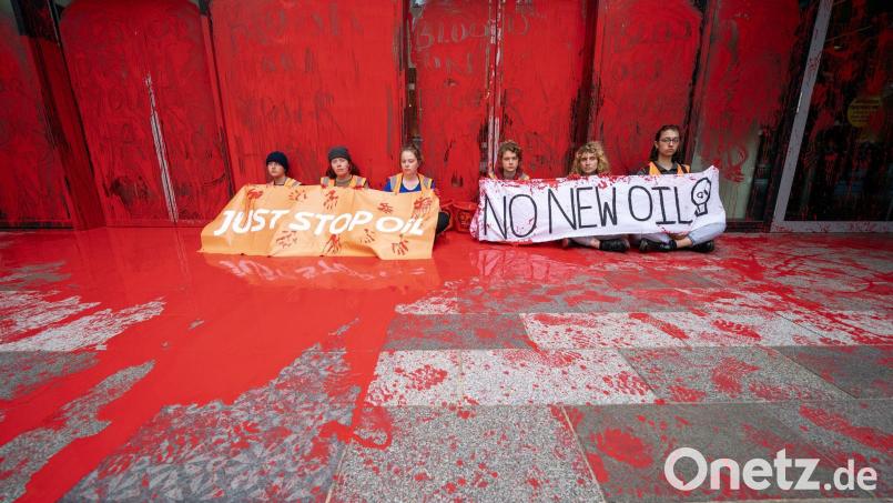 Das Projekt sorgte bereits für viele Proteste von Klimaaktivisten. (Archivbild) Bild: Jane Barlow/PA Wire/dpa
