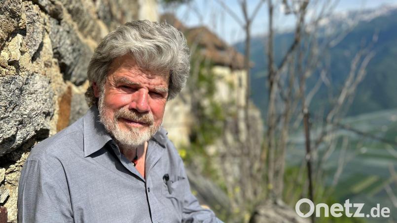 Reinhold Messner bekommt die Bayerische Umweltmedaille. (Archivfoto) Bild: Christoph Sator/dpa