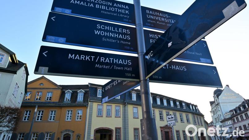 Goethes Wohnhaus mit Hausgarten und Pavillons wird ab dem 2. November denkmalgerecht saniert. (Archivbild) Bild: Martin Schutt/dpa