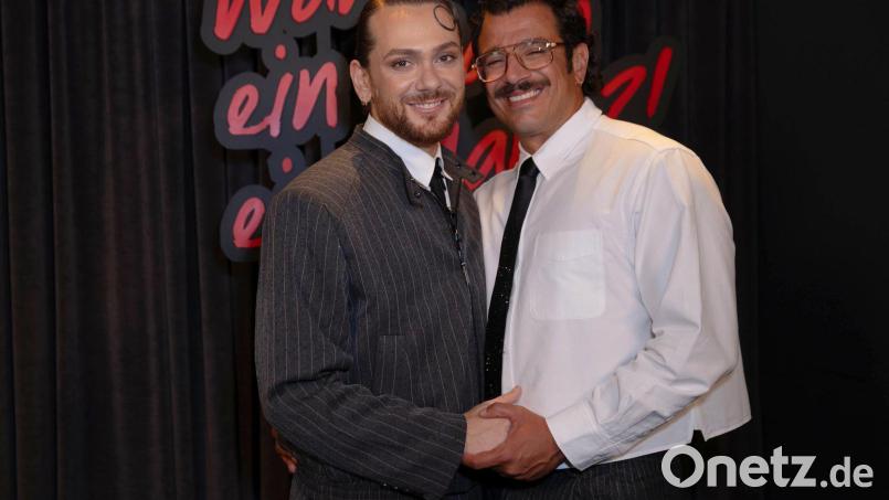 Riccardo (l) und Steven Simonetti sind seit fast sieben Jahren ein Paar. (Archivbild) Bild: Carsten Koall/dpa