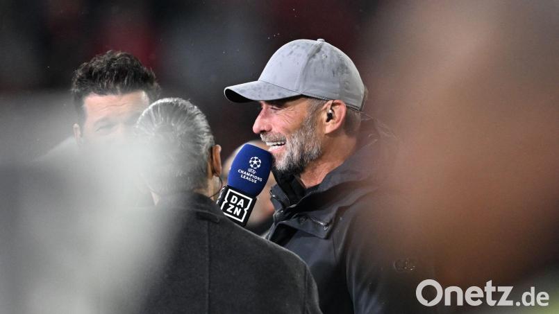 Das Interview von Bundestrainer Klopp in der Halbzeit des Bayern-Spiels gegen Arsenal sorgt noch immer für Gesprächsstoff. (Archivbild) Bild: Sven Hoppe/dpa