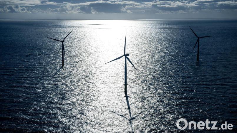 Der Ausbau von Windparks auf See stockt. Bild: Sina Schuldt/dpa