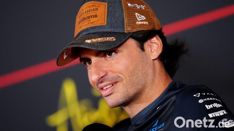 Sainz äußert Bedenken wegen des Iran-Kriegs. Bild: Bradley Collyer/PA Wire/dpa