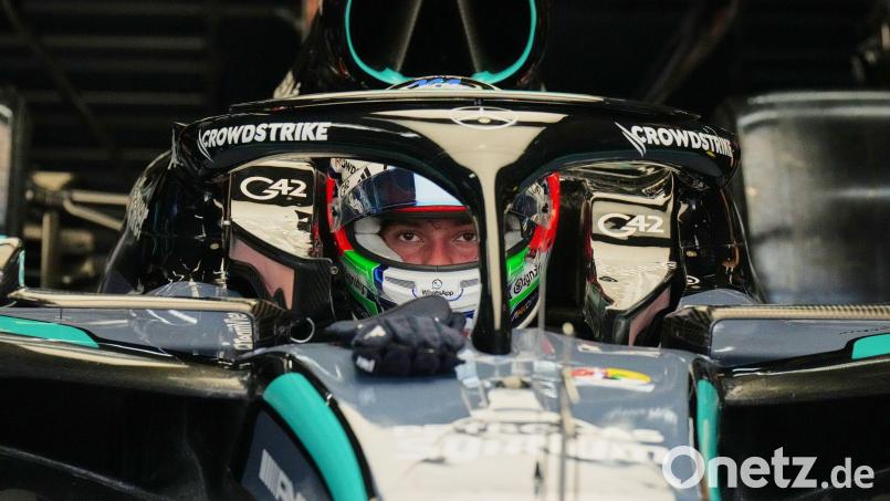 Als es drauf ankommt, zaubert Kimi Antonelli eine meisterliche Runde hin. Bild: Eric Vryn/FR172426 AP/AP/dpa