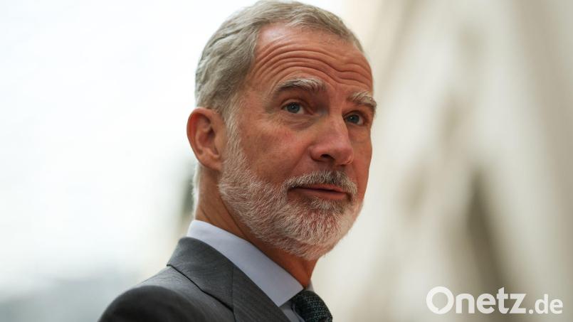 König Felipe VI. wurde am Auge operiert. (Archiv) Bild: Alejandro Martínez Vélez/EUROPA PRESS/dpa