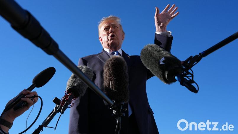 US-Präsident Trump will die Ergebnisse der Midterms akzeptieren – unter gewissen Voraussetzungen. Bild: Jacquelyn Martin/AP/dpa
