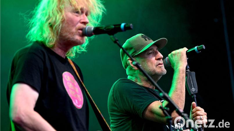 Die Band Fury in the Slaughterhouse feiert ihr 40-jähriges Bestehen. (Archivbild) Bild: Heiko Rebsch/dpa