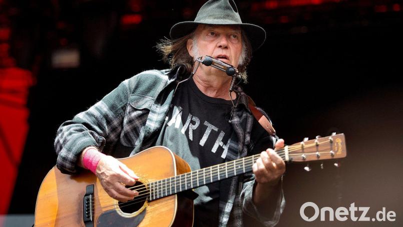 Der kanadische Sänger Neil Young verklagt den US-Präsidenten (Archiv) Bild: Nils Meilvang/epa/dpa