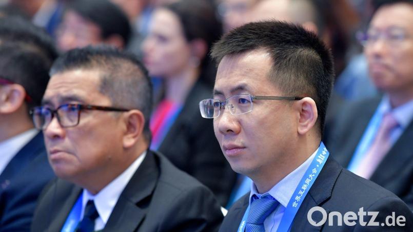 Tiktok-Gründer Zhang Yiming verteidigte seinen Platz als vermögendster Chinese. (Archivbild) Bild: Uncredited/CHINATOPIX/AP/dpa