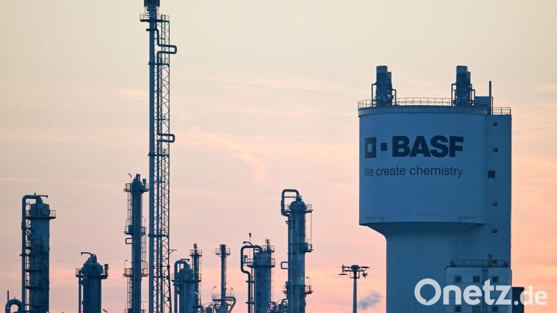 Der Chemiekonzern BASF hat ein gutes Quartal hinter sich Bild: Uwe Anspach/dpa