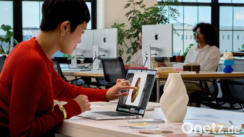 Aus Sicht von Apple dürften vor allem professionelle Nutzer an Touch-Funktionen auf dem Mac interessiert sein. (Handout) Bild: --/Apple/dpa