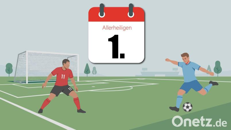 Der Amateurfußball in der Oberpfalz ruht an Allerheiligen fast komplett. Grafik: Franka Eichl
