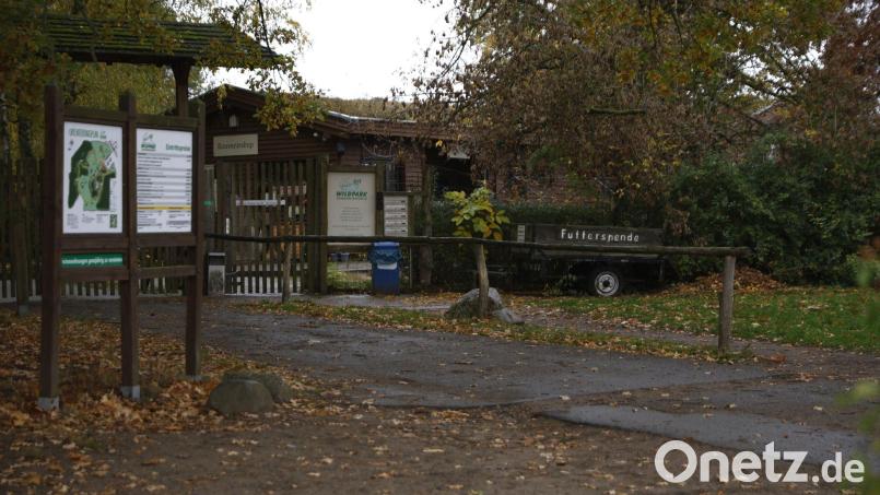 Der Wildpark bleibt nach dem Wolfsangriff auf ein achtjähriges Mädchen vorerst geschlossen. Bild: Carsten Koall/dpa