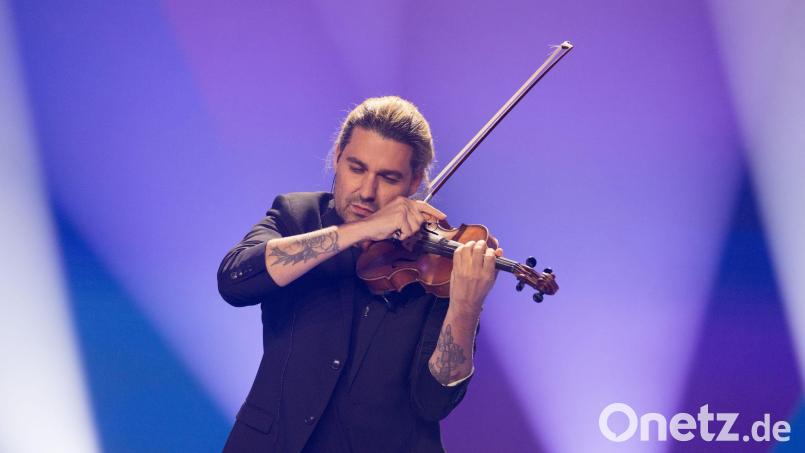 Star-Geiger David Garrett sieht im Tod Motivation für Kunst und Leben. (Archivbild) Bild: Rolf Vennenbernd/dpa
