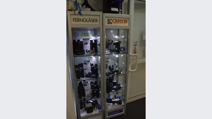 Räumungsverkauf im Digiphot-Shop im Real-Markt in Amberg - Neuer Standort ab Januar. Bild: aha