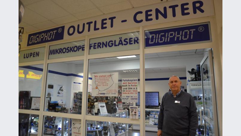 Räumungsverkauf im Digiphot-Shop im Real-Markt in Amberg. Bild: aha