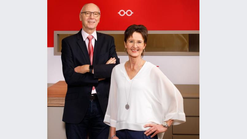 Petra und Stefan Jüttner. Bild: Brillen Stober