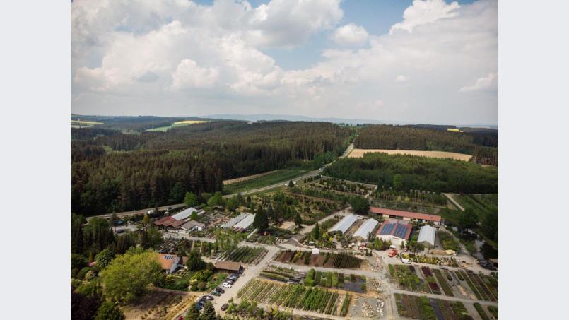 Seit 1964 beschäftigt sich das Unternehmen Garten Punzmann mit der Aufzucht und Vermehrung von Pflanzen für den Garten. Auf einer Fläche von über 300000 Quadratmetern produziert der Betrieb eine Vielfalt verschiedener Gehölze. In der rund 30000 Quadratmeter großen Verkaufsfläche präsentiert Garten Punzmann eine einzigartige Auswahl an Pflanzen und vielfältigen Schauanlagen. Bild: Garten Punzmann