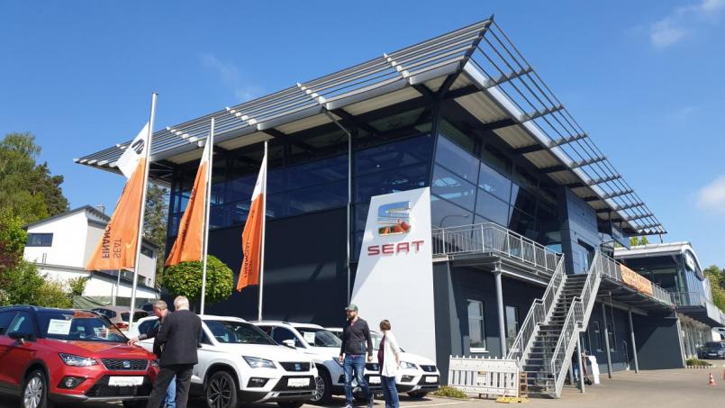 Im Autohaus Süd ist nun neu Seat eingezogen. Bild: Autohaus Süd