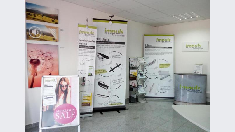 Der 2019 neu gestaltete Showroom des Unternehmens. Bild: exb