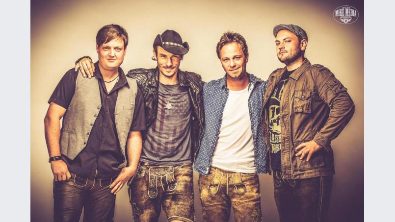 "HOAß" gibt es zwar schon seit über 20 Jahren, auf der Flosser Kirwa geben sie allerdings ihr Debüt. Bild: HOAß