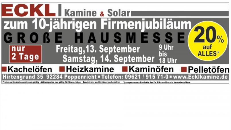 Willkommen zur Hausmesse am 13. und 14. September. Bild: ads