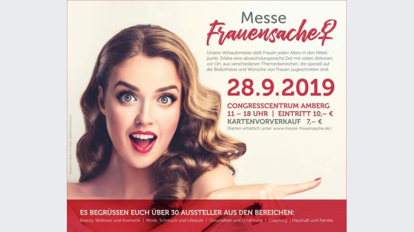 FrauenSache: Die Messe rund um Themen für SIE bietet etwa 50 Aussteller sowie begleitende Vorträge. Bild: exb