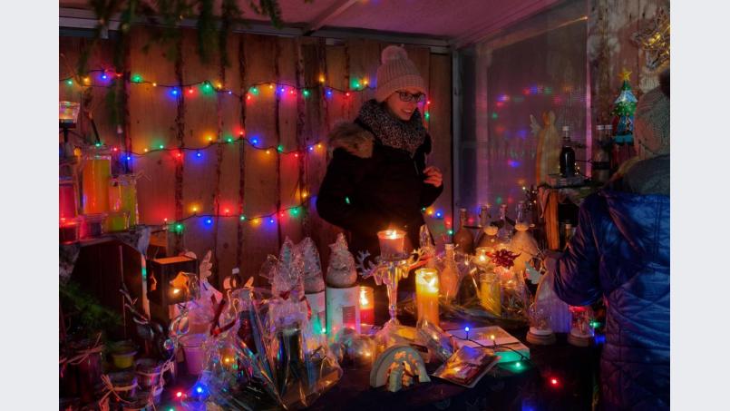 Über 130 Aussteller betreuen die Marktbuden. Bild: tr