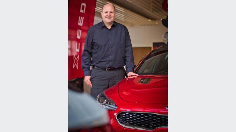 Thomas Binner ist neuer Geschäftsführer des Autohauses Raab. Bild: Tobias Herschmann