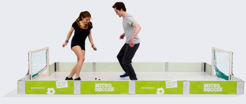 Fußball im Mini-Format macht riesig Spaß. Bild: exb