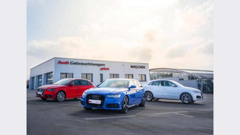 Vom 13.03.2020 bis zum 30.04.2020 laufen bei Maschek Automobile die Audi Gebrauchtwagen :plus Wochen. Bild: exb