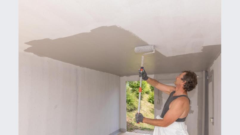 Und auch die Decke wird optisch aufgewertet. Bild: Stefan Hilmer