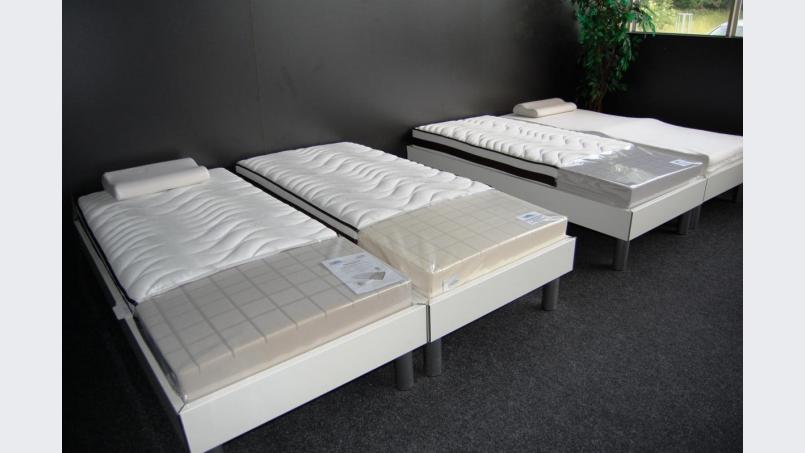 Bei &quot;Sleep Tec&quot; können die Kunden Matratzen, Lattenroste oder Bezüge direkt beim Hersteller kaufen. Bild: sm