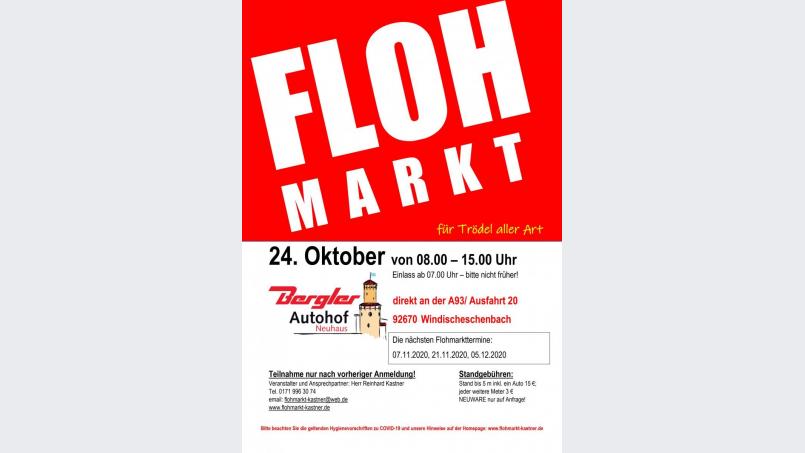 Trödel aller Art finden die Besucher des Flohmarkts am 24. Oktober und können dabei sicherlich das eine oder andere Schnäppchen machen. Bild: exb