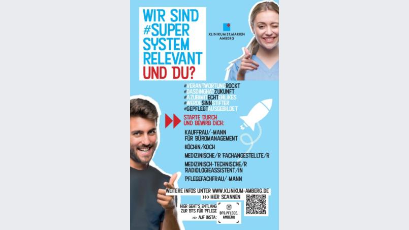Ausbildung im Klinikum St. Marien Amberg. Bild: exb