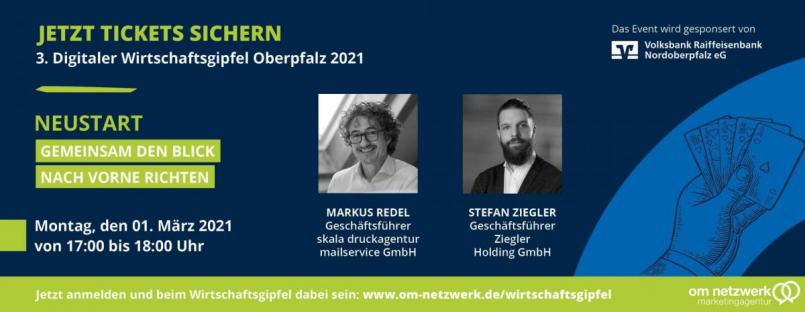 Der erste digitale Wirtschaftsgipfel des Jahres 2021 steht für Montag, 1. März, auf dem Programm. Bild: Laura Heidel