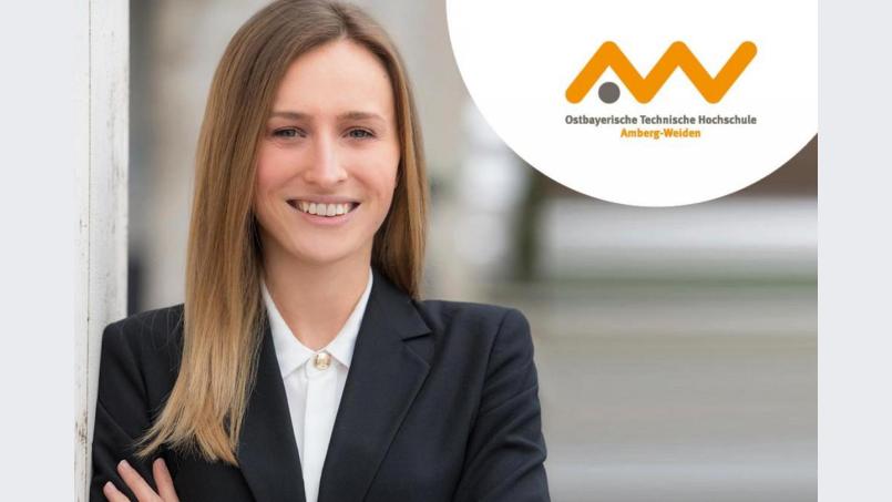 Michaela Kupfer studiert an der OTH Amberg-Weiden berufsbegleitend. Bild: OTH Professional