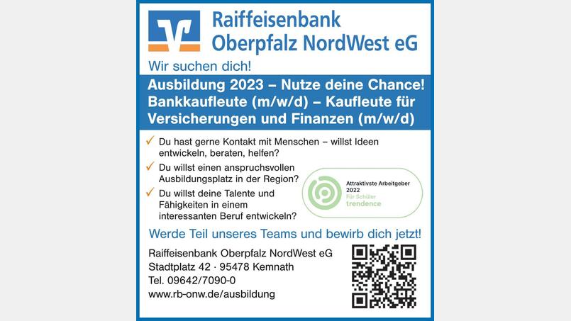 Raiffeisenbank Oberpfalz NordWest eG Bild: Raiffeisenbank