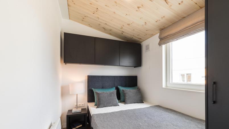 Ein Blick ins Schlafzimmer. Bild: exb