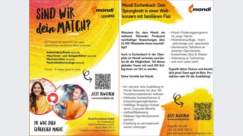 Mondi Eschenbach Bild: Mondi Eschenbach