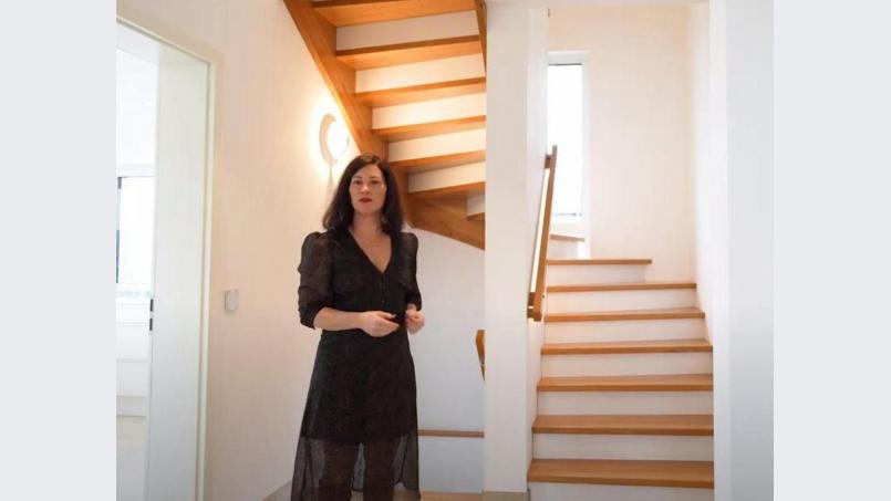 Gestaltung, Form und Platzierung der Treppe schaffen einen erheblichen Mehrwert zur eigentlichen Funktion. Bild: Valentin Russer