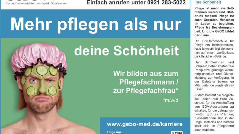 GeBo - Gesundheitseinrichtungen Bezirk Oberfranken Bild: exb