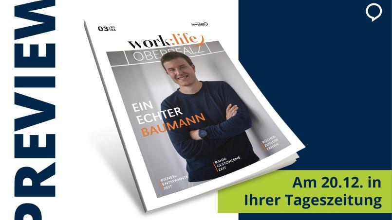&quot;work:life&quot; – das Magazin mit inspirierenden Themen und praktischen Tipps für Beruf, Alltag und Lebensqualität. Bild: Agentur PR &amp; Content