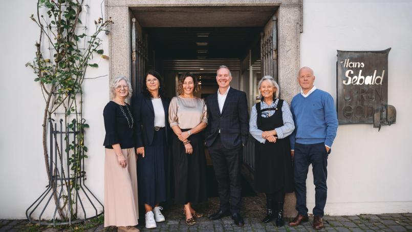 Das Team von Juwelier Sebald freut sich auf Ihren Besuch. Bild: Sebald