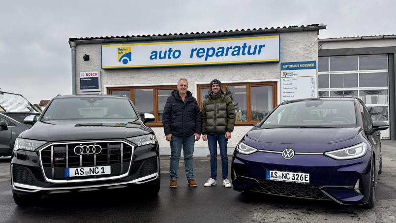Dankbarer Blick zurück auf eine erfolgreiche Unternehmensgeschichte und positiver Ausblick in die Zukunft: Das Autohaus Nossner ist 60 Jahre. Bild: exb/Autohaus Nossner