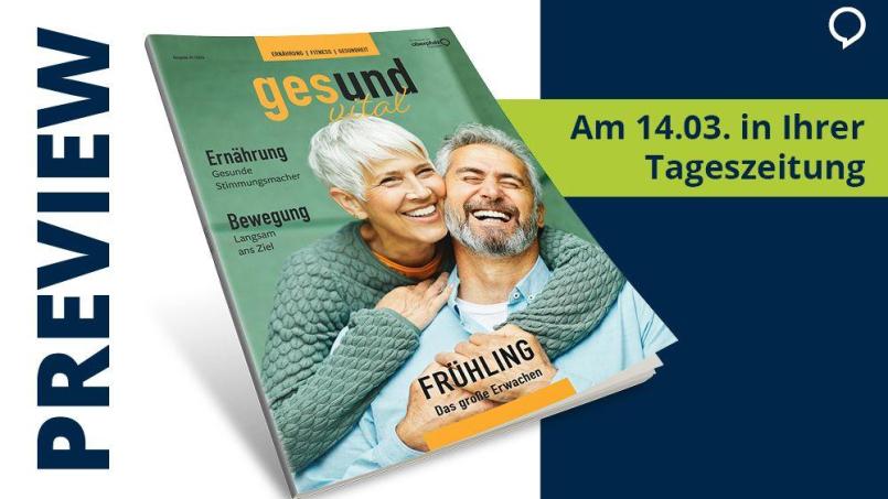 "gesund & vital": Unser Beitrag für Ihre Gesundheit. Bild: Agentur PR & Content