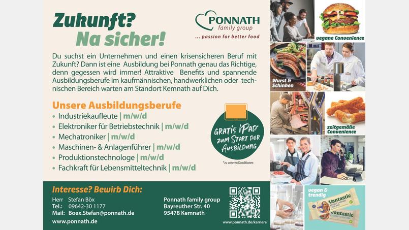 Ponnath ist auf der Messe in Kemnath anzutreffen. Bild: Ponnath
